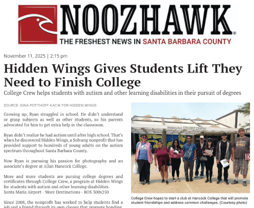 Hidden Wings Gives Students Lift They Need to Finish College